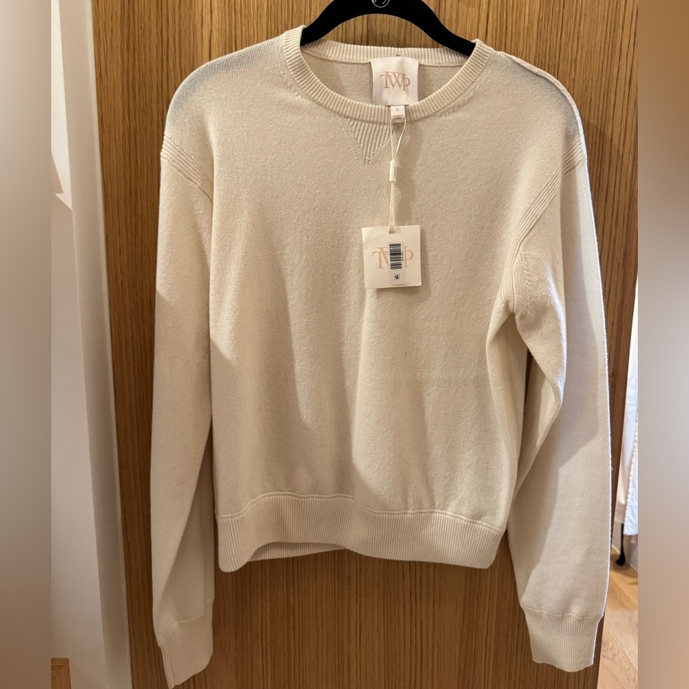 TWP Cashmere Boy Crew Sweater